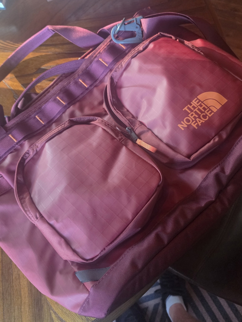 The North Face Base Camp Voyager Travel Tote Bag - EUC